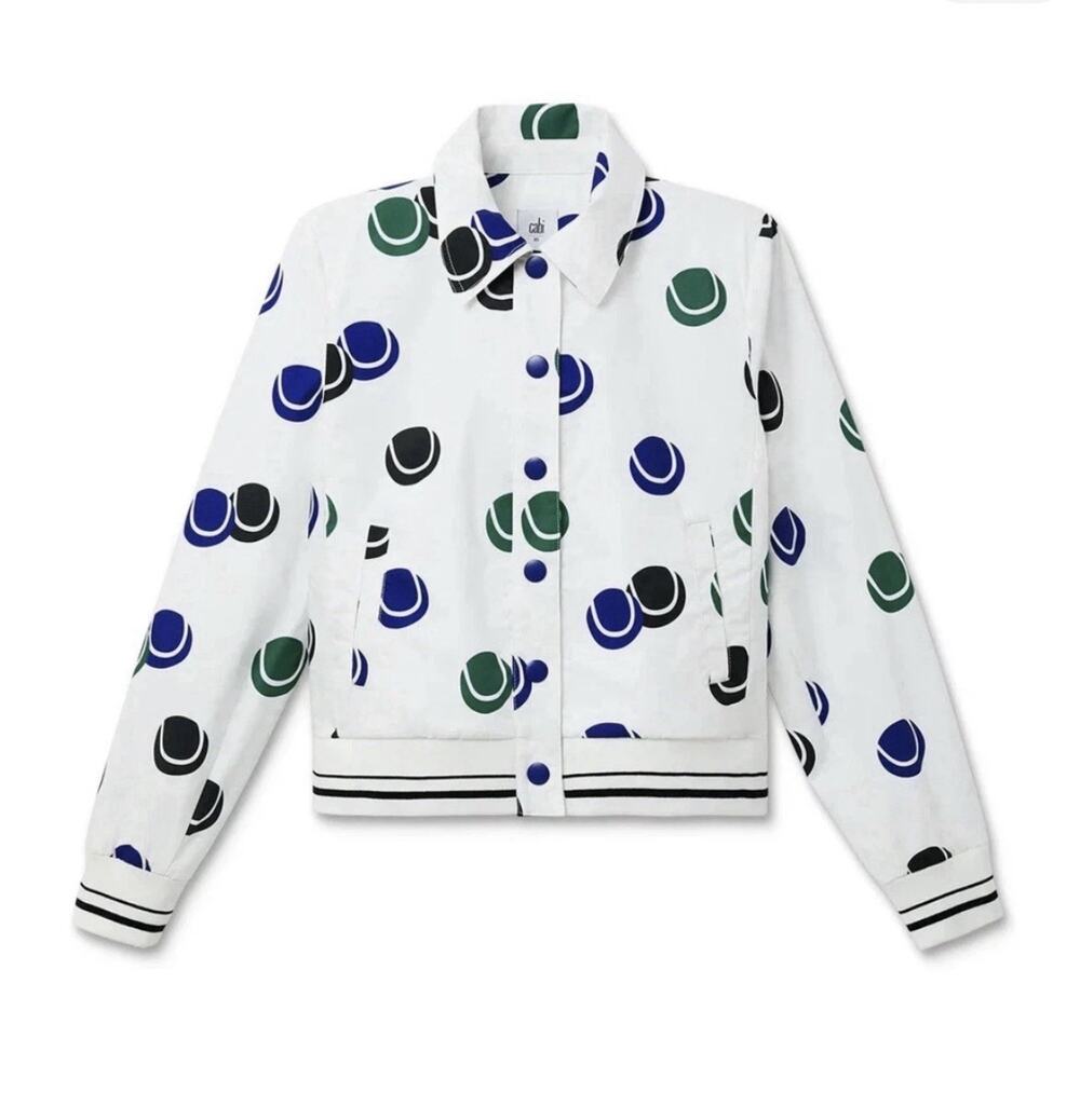 Cabi NWOT T Rally Jacket #6952 Size Medium Spring 2026 Courtside Collection